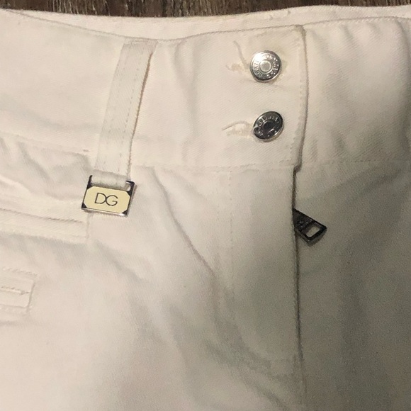 Dolce & Gabbana Pants Women's 38 White Bootcut Mid Rise Made in Italy Designer - Picture 2 of 6
